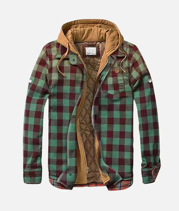 Andrea™ | Stylish Patchwork Check Jacket