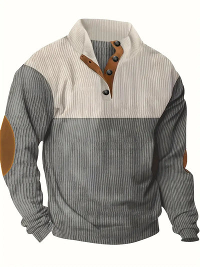 Elliot | Stylish Color-Block Pullover